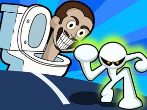 Stickman Vs Skibidi Inodoro Juega gratis en línea