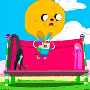 Adventure Time Jake & Finn`s Candy Dive