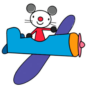 Kolorowanka Arty Mouse