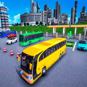 Simulação 3D Estacionamento de ônibus em COQUINHOS