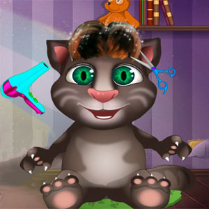 Baby Talking Tom Hair Salon