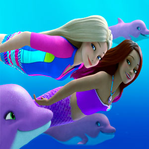 Barbie y cheap delfines magicos