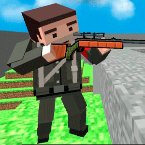 Блок Пиксельный пистолет Апокалипсис 3