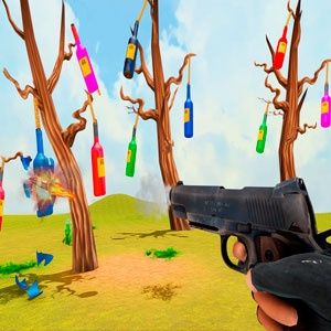 Bottle Shooting Game