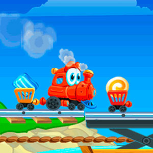 Play free toddler game online: Trains