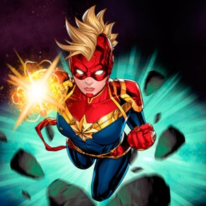 Vuelo Gagaláctico del Capitán Marvel
