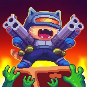 Cat Gunner: Super Zombie Atirar
