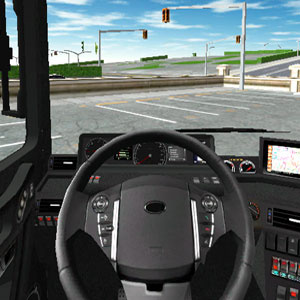 Şehir Sürüş Kamyon Simülatörü 3D 2020