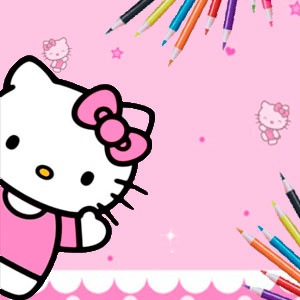 Coloring Kitty