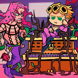 Cover FNF: Giorno and Diavolo sing Endless [MOD]