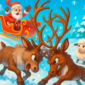 Verrücktes Weihnachts-3D