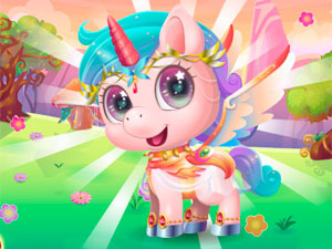 Cute Unicorn Care game play free online