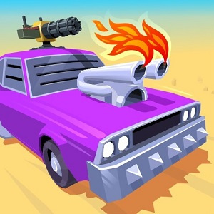 Desert Riders: Auto-Kampfspiel