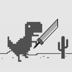 Play Dino Swords game free online