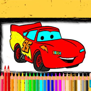 Libro para colorear de Disney Cars