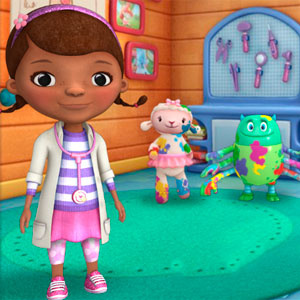 Doc McStuffins Amigos de pintura de Doc