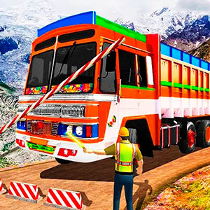 Driver Indian Truck 3D