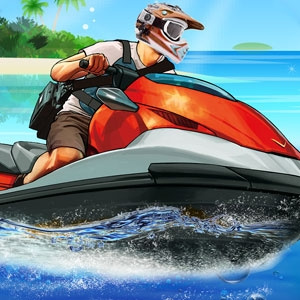 Carreras extremas de motos acuáticas