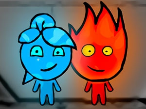 Jogue Fireboy e Watergirl 4: Templo de Cristal jogo online grátis