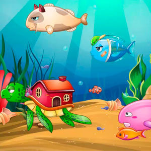 Fische fressen Fisch (3 Spieler)