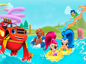 Flash and the Miracle Machine the Water Park game play free online