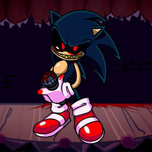 Jogue FNF: Sonic.exe e Sonic Sings Happy jogo online grátis