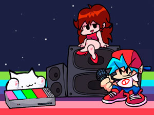 FNF VS Bongo Cat Mod (Friday Night Bongoin) game play free online