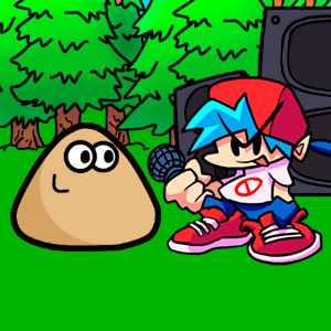 FNF VS POU: REMASTERED jogo online gratuito em