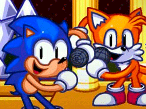 Play Friday Night Dancing with Sonic game free online