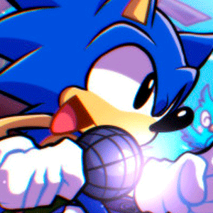 Funkin' Origins gegen Sonic