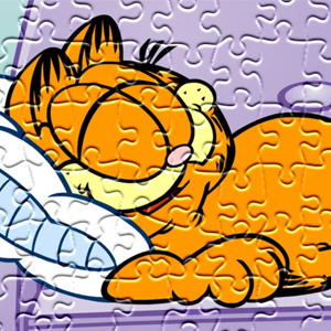 Garfield quebra-cabeça