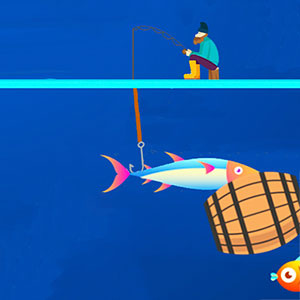 Gehen Sie fischen
