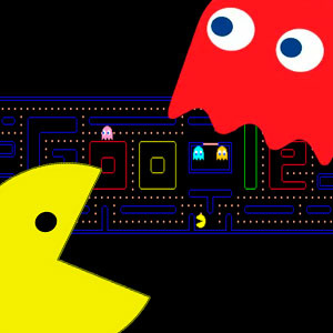 Play Google Doodle PacMan game free online