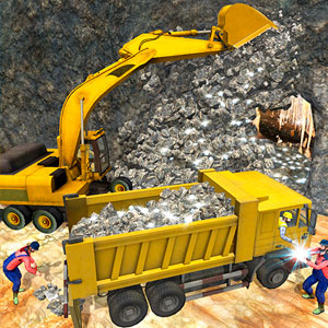 Simulador de minería pesada