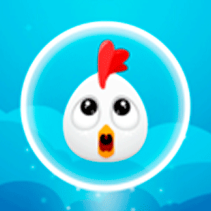 Hen Bubble Go Up Game