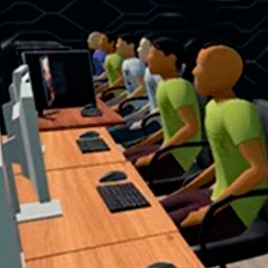 Internet und Gaming Cafe Simulator