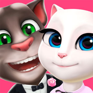 Jogue Quebra-cabeças: Meu Talking Tom e Angela, um jogo de Talking tom