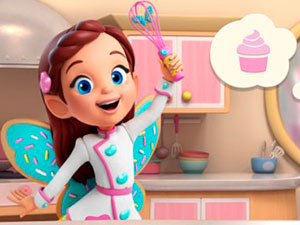 BUTTERBEAN'S CAFÉ: Cupcake Creator Game Play Free Online