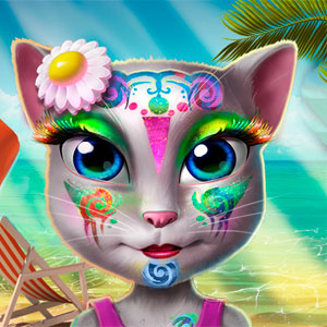 Kitty Beach Make Up