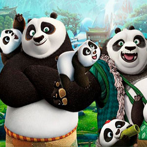Kung Fu Panda 3 Panda Villager Tworzenie i drukowanie