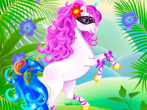 Lovely Unicorn Dress Up game play free online