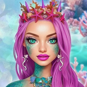 Mermaidcore Makeup