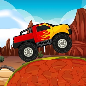 Course de Monster Truck