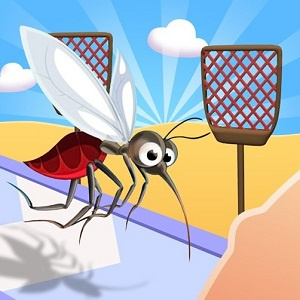 Bieg komarów 3D