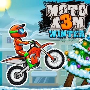 Play Moto X3M Winter game free online