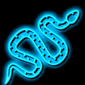 Serpiente neón io