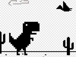 Jogue Sem jogo de dinossauro na Internet (Google Chrome Dino) jogo online  grátis