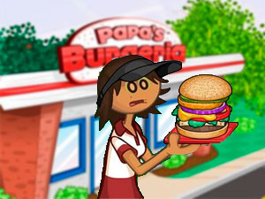 Papas Games on X: Grill Hamburgers in Papa's Burgeria Game https