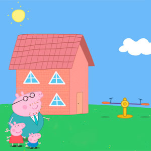 Jogue Peppa Pig A Nova Casa jogo online grátis