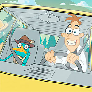 Phineas And Ferb: Drusselstein Driving Test
